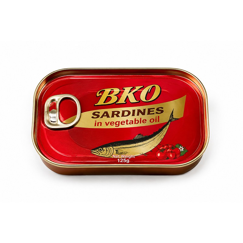 Sardiinipurkki kasviöljyssä